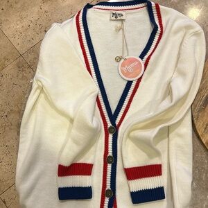 SHOW ME YOUR MUMU LAMBERT cardigan- Stadium Stripe